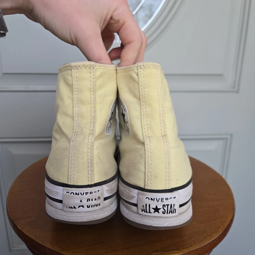 Converse Womens Chuck Taylor All Star Platform High Light Citron